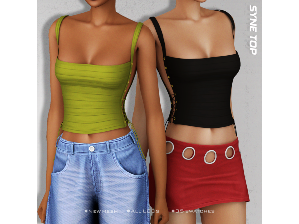 Alpha Belaloallure_Torque collection - The Sims 4 Custom Content
