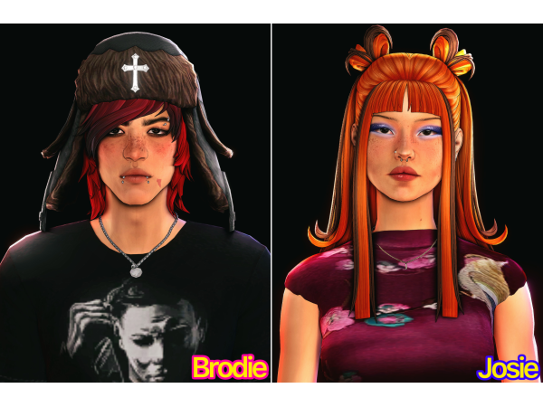 Maxis Match 14k follower gift sim dump by alxandergoth - The Sims 4 Custom Content
