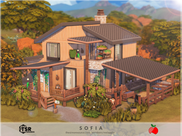 Maxis Match Sofia no - The Sims 4 Custom Content