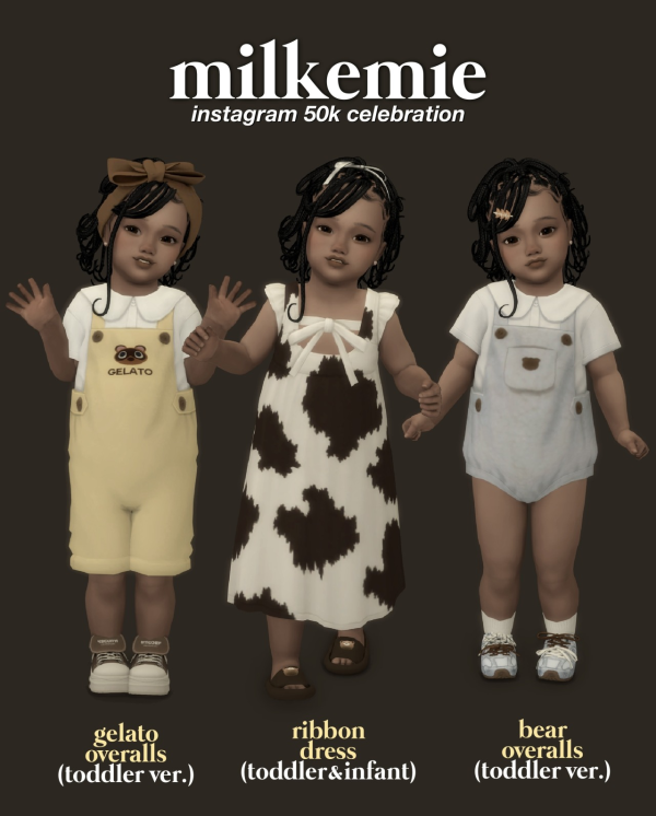 Maxis Match ribbon dress by simsfinds - The Sims 4 Custom Content