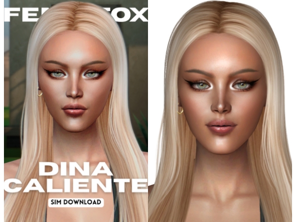 Alpha Dina Caliente - The Sims 4 Custom Content