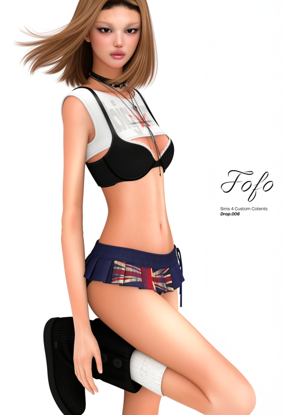 Alpha [Fofo] 2026 Drop_006 by simsfinds - The Sims 4 Custom Content