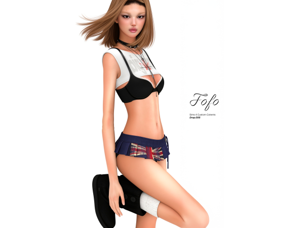 Alpha [Fofo] 2026 Drop_006 - The Sims 4 Custom Content