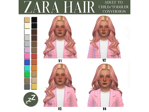 AH00B Hair Conversions by sleepyz
