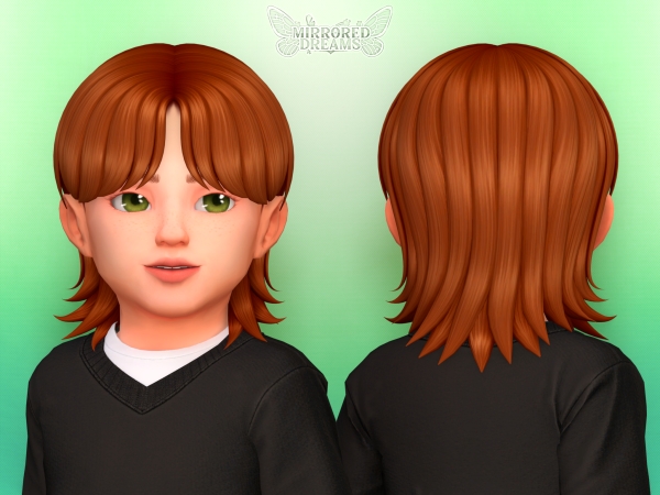 Maxis Match Antony's Hair - The Sims 4 Custom Content