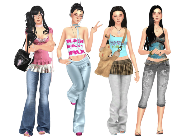 Mix Lookbook 85 by luunakai - The Sims 4 Custom Content
