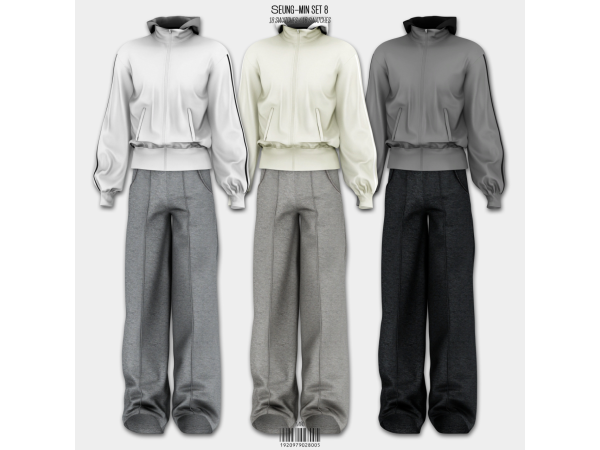 Alpha Seung Min Set 8 by mirosims2020 - The Sims 4 Custom Content