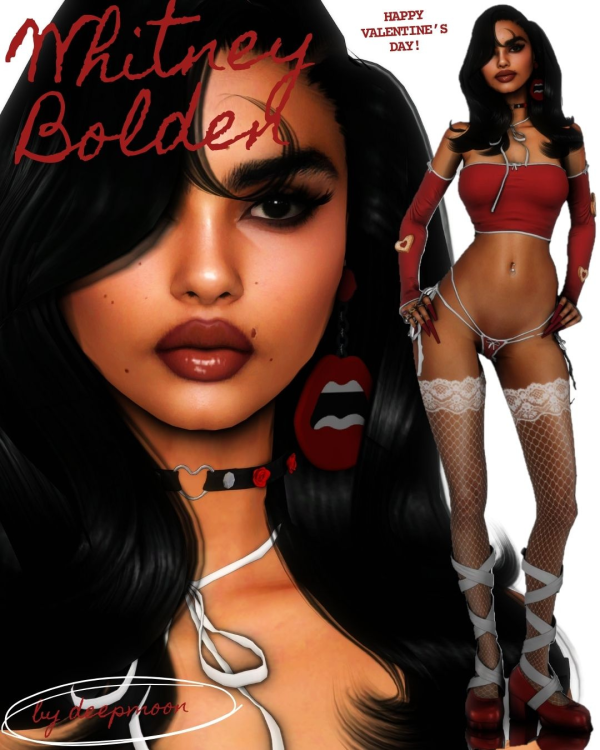 Alpha 𝖶𝗁𝗂𝗍𝗇𝖾𝗒 by simsfinds - The Sims 4 Custom Content