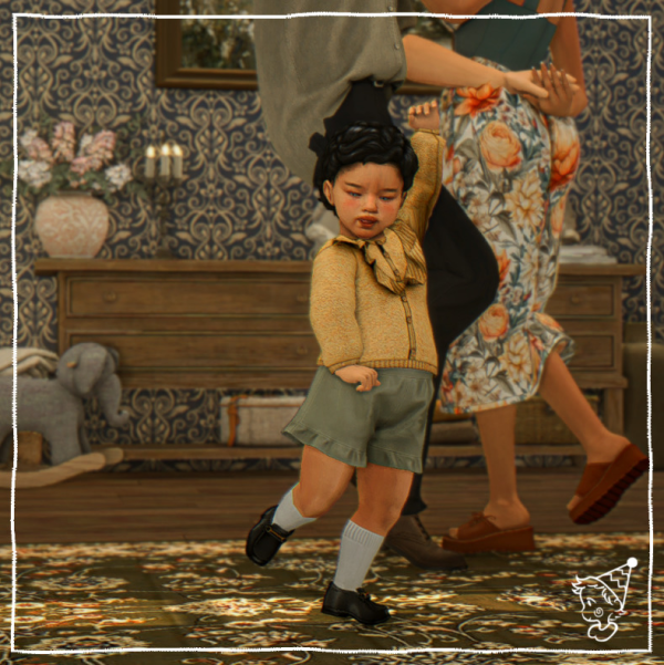 Mix [pwoohiesims] The old times with you by simsfinds - The Sims 4 Custom Content