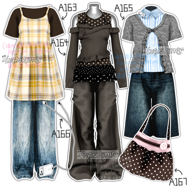 Alpha [LVAN]Collection 27 by simsfinds - The Sims 4 Custom Content