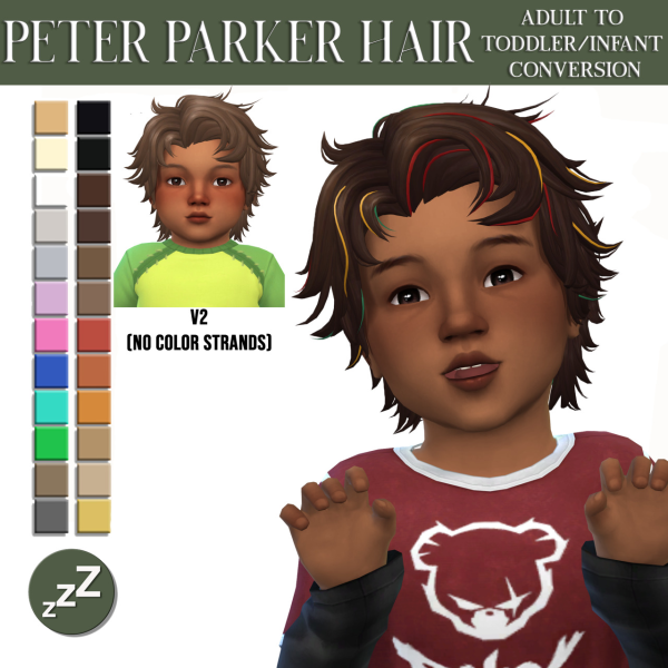 Maxis Match Johnnysims Hair Conversions by simsfinds - The Sims 4 Custom Content