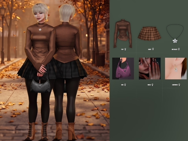 Alpha Inhale Lookbook - The Sims 4 Custom Content