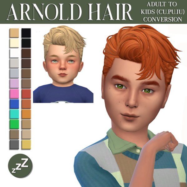 Maxis Match Johnnysims Hair Conversions by simsfinds - The Sims 4 Custom Content
