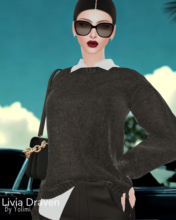 Alpha Livia Draven by yolimi - The Sims 4 Custom Content