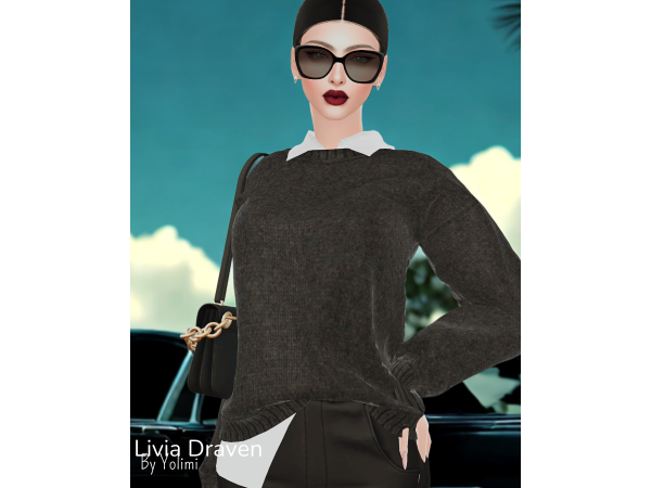 Alpha Livia Draven by Yolimi - The Sims 4 Custom Content