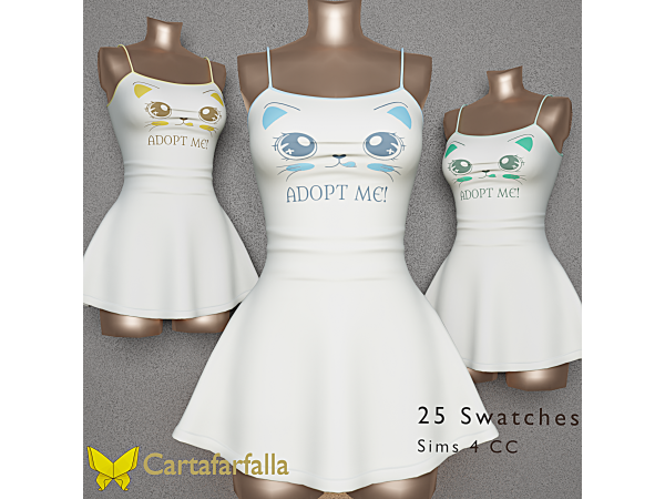 Alpha Cartafarfalla LUMIKA - The Sims 4 Custom Content