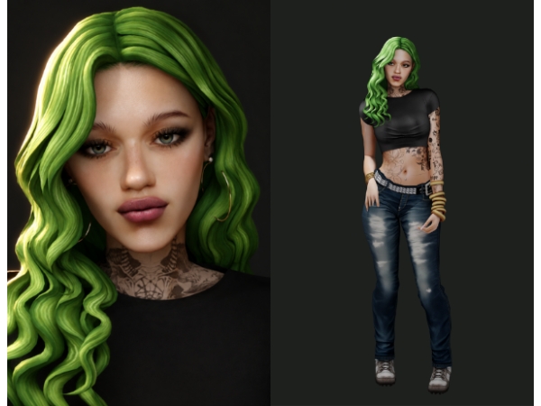 Mix Cristina Pham - The Sims 4 Custom Content