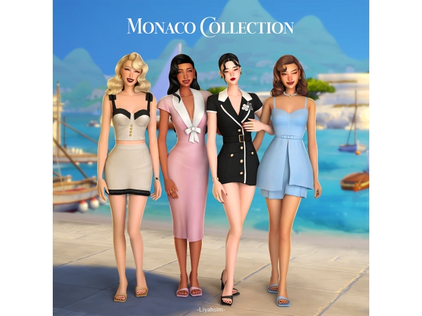 Maxis Match Monaco Collection - The Sims 4 Custom Content