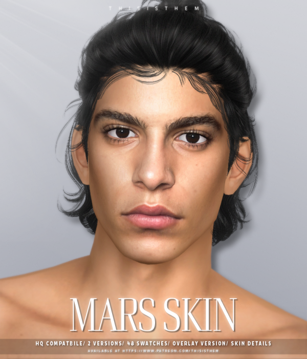 Alpha Mars Skin Sim by simsfinds - The Sims 4 Custom Content