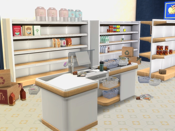 Alpha Sim Mart Part 1 - The Sims 4 Custom Content