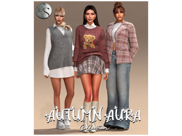 Alpha CAMUFLAJE Autumn Aura Collection - The Sims 4 Custom Content