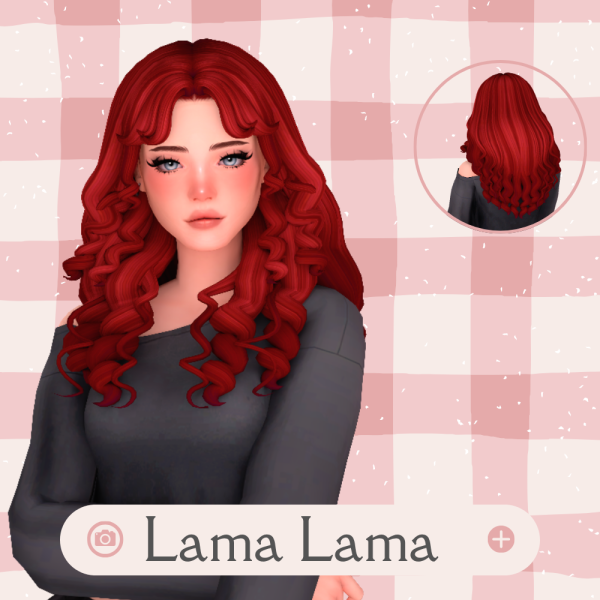 Maxis Match Hair Faye by simsfinds - The Sims 4 Custom Content