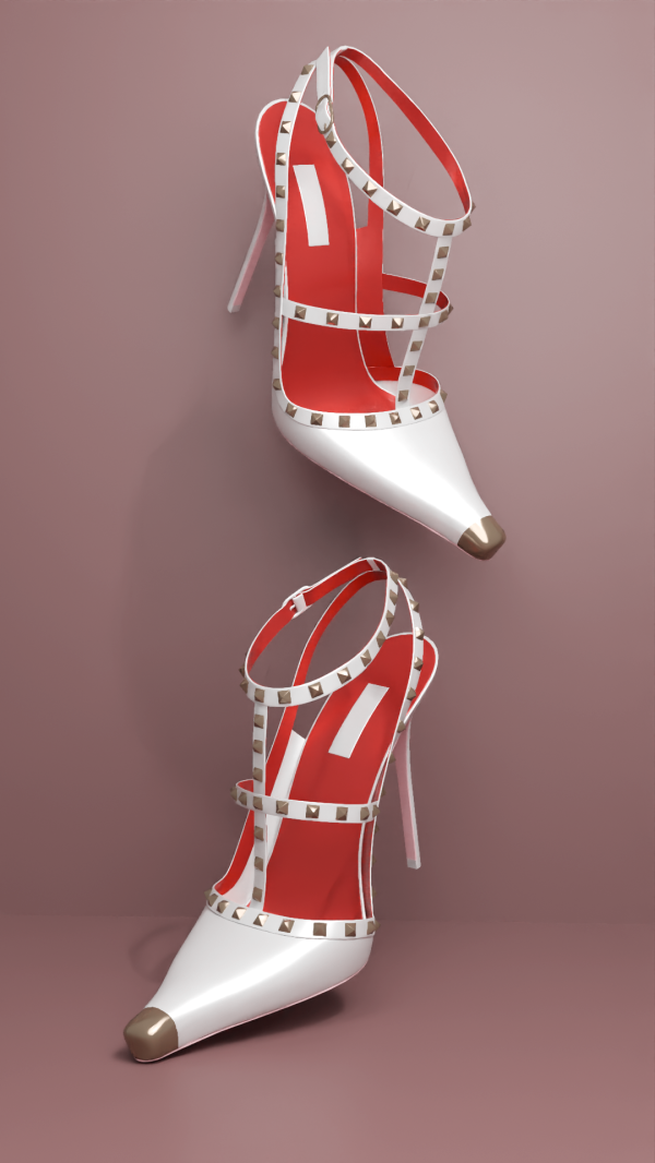 Alpha MablyStore Valentino HighHeels by simsfinds - The Sims 4 Custom Content