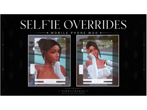 Mix Selfie Overrides Gift Jessica 2026 by - The Sims 4 Custom Content