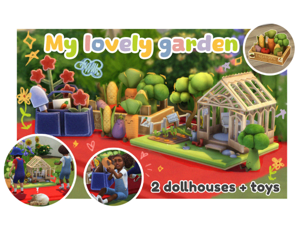 Maxis Match My Lovely Garden by Tamsie - The Sims 4 Custom Content