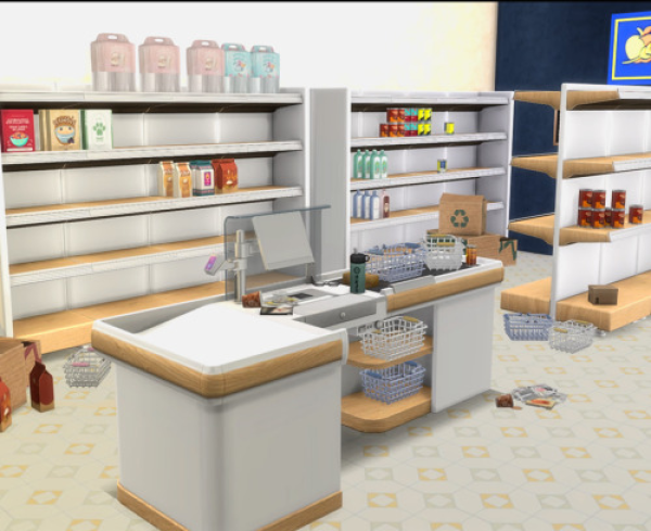 Mix Sim Mart Part 1 by arwenkaboom - The Sims 4 Custom Content