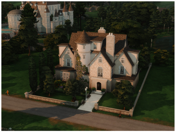 Maxis Match MM English Cottage by Merin_Martini - The Sims 4 Custom Content