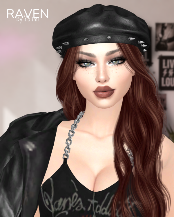 Alpha Raven by yolimi - The Sims 4 Custom Content