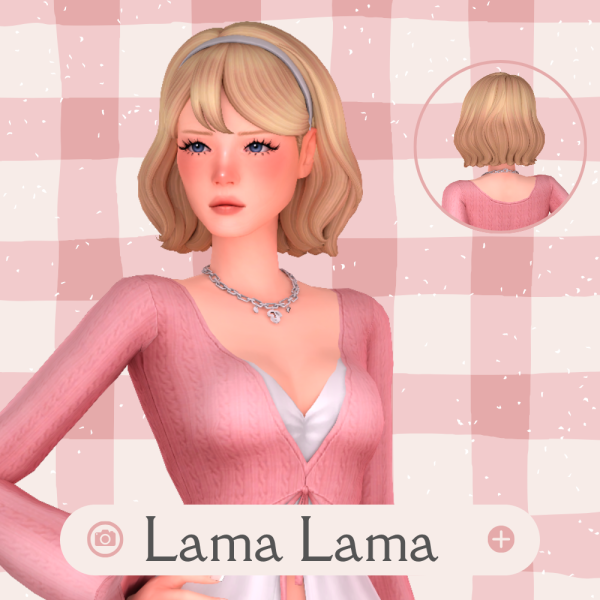 Maxis Match Hair Darcie by simsfinds - The Sims 4 Custom Content