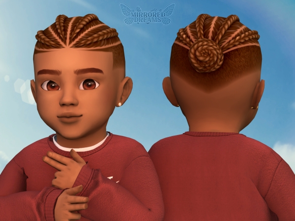 Maxis Match Breno's Hair - The Sims 4 Custom Content
