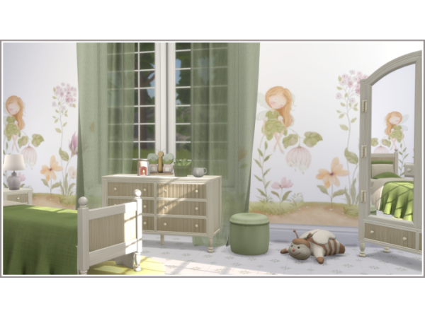 Mix Effie Bedroom - The Sims 4 Custom Content