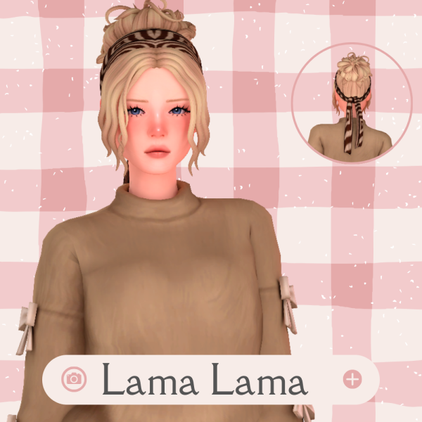 Maxis Match Hair Jeane by simsfinds - The Sims 4 Custom Content