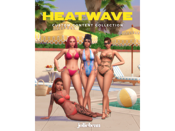 Maxis Match Heatwave Set by Joliebean - The Sims 4 Custom Content