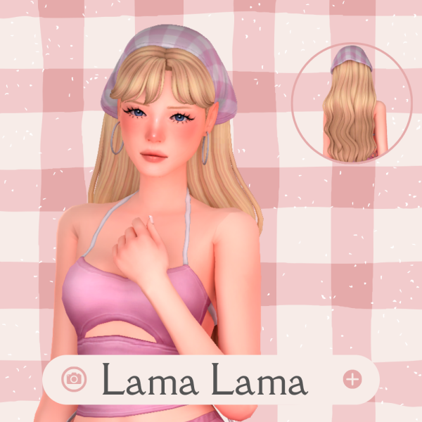 Maxis Match Hair Carreen by simsfinds - The Sims 4 Custom Content