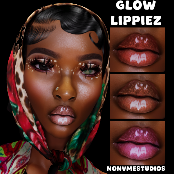 Alpha Glow Lippiez by simsfinds - The Sims 4 Custom Content