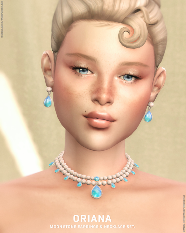 Maxis Match Oriana Jewelry Set by simsfinds - The Sims 4 Custom Content