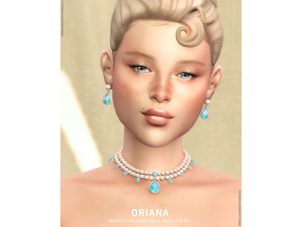 Maxis Match Oriana Jewelry Set by rustysims - The Sims 4 Custom Content