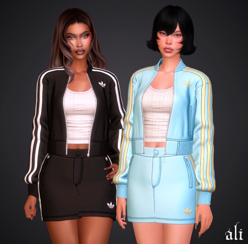 Alpha ADIDAS set JUN2026 by ali - The Sims 4 Custom Content
