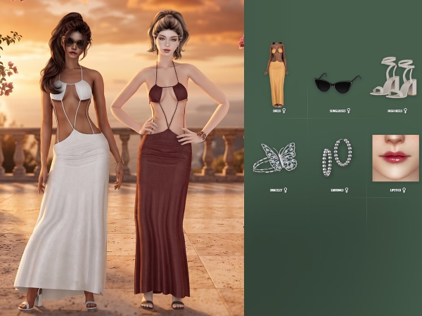 Alpha Noa Lookbook - The Sims 4 Custom Content