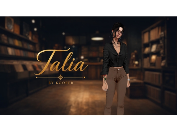 Alpha Talia - The Sims 4 Custom Content