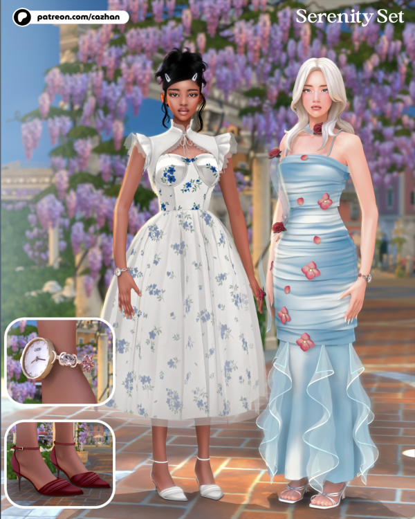 Maxis Match [serenity] by simsfinds - The Sims 4 Custom Content