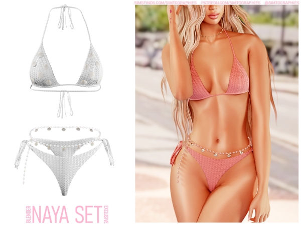 Alpha Naya Set - The Sims 4 Custom Content