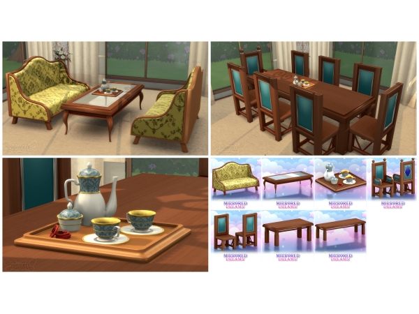 Mix Kakegurui Set Student Union - The Sims 4 Custom Content
