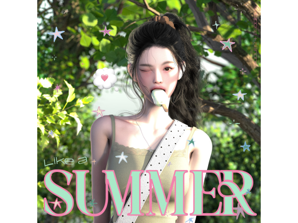 Mix Like a Summer by hiyut4827 - The Sims 4 Custom Content