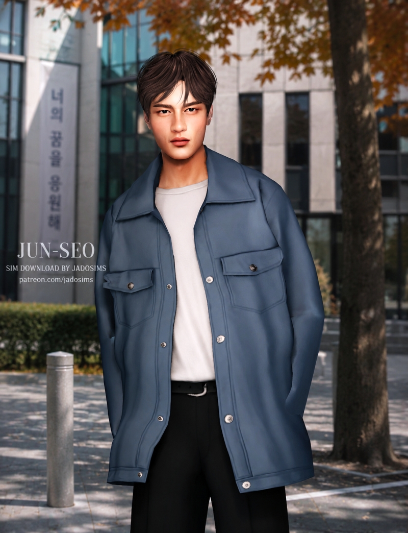 Alpha Jun Seo (Sim Download) by shopwithflynnn - The Sims 4 Custom Content