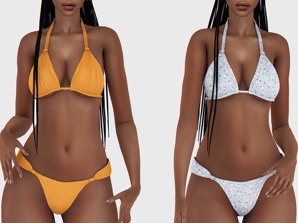 Alpha Bella Bikini - The Sims 4 Custom Content